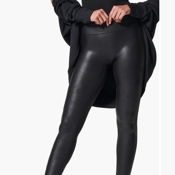 Spanx Faux Leather Leggings - Picture 6 of 8